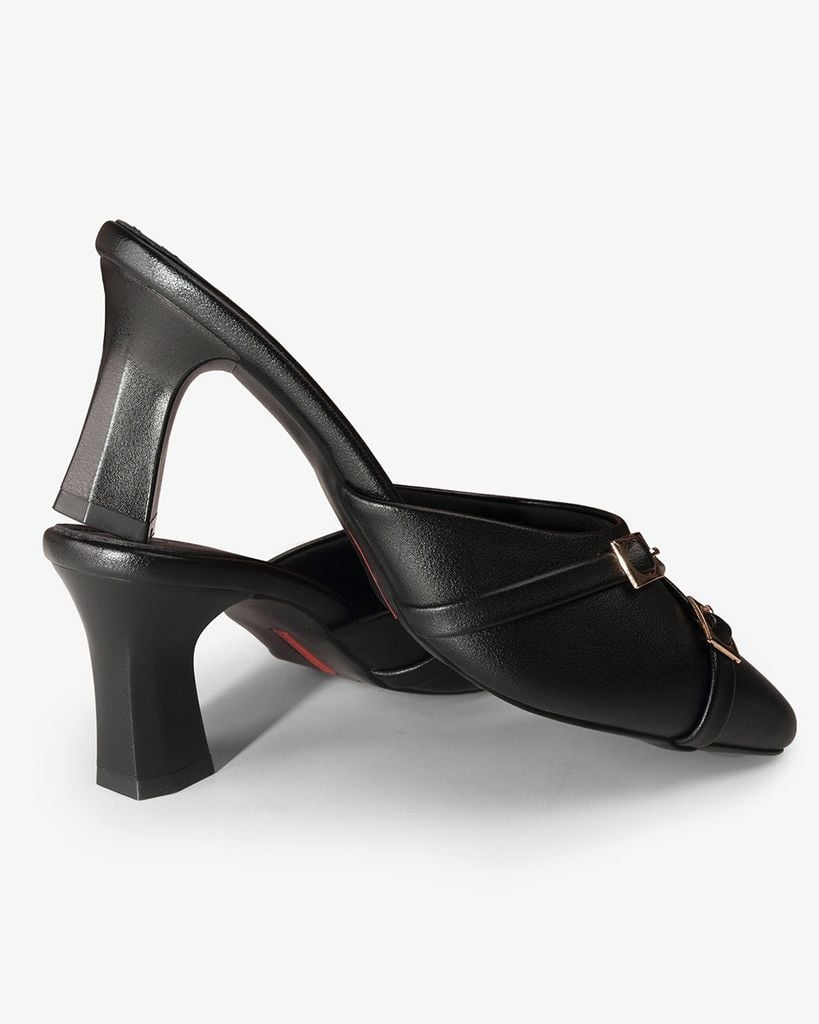 Dép Bít Mũi Hạnh Dung Dây Chéo Khóa Nịt HD04998AD