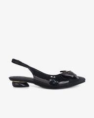 Giày Sandal Hạnh Dung Bít Mũi Khóa Nơ HD0655BA