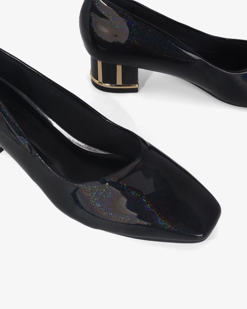 Giày Cao Gót Hạnh Dung Cổ Tim HD0656BA