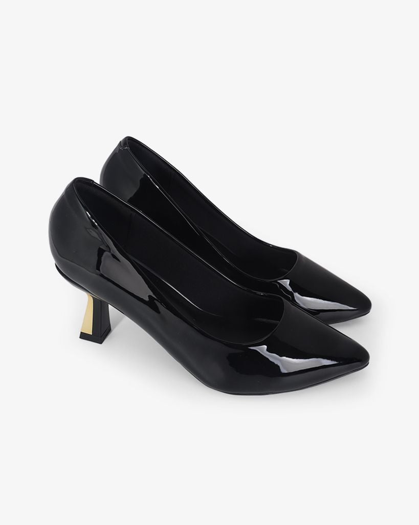 Giày Cao Gót Hạnh Dung Cổ Tròn Mũi Nhọn HD0657BA