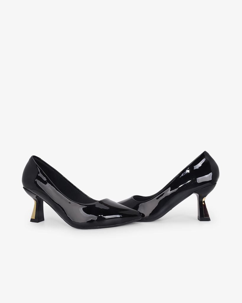 Giày Cao Gót Hạnh Dung Cổ Tròn Mũi Nhọn HD0657BA