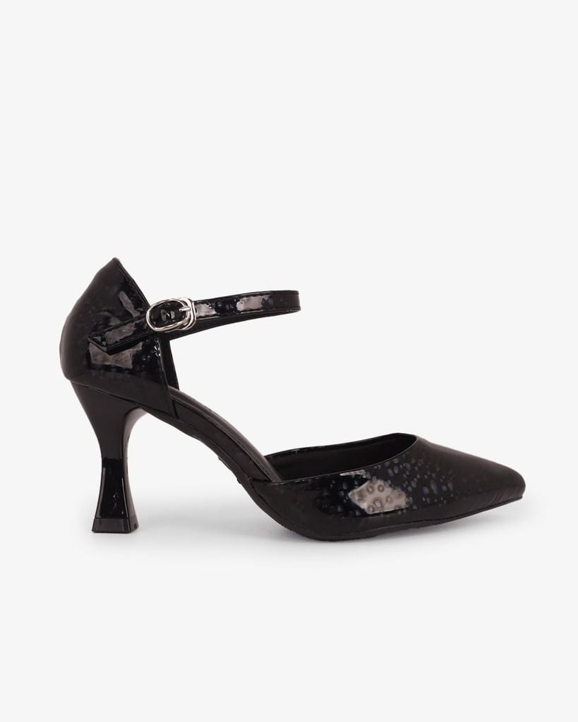 Giày Sandal Hạnh Dung Mũi Nhọn Trơn Ánh Vân HD0659BA