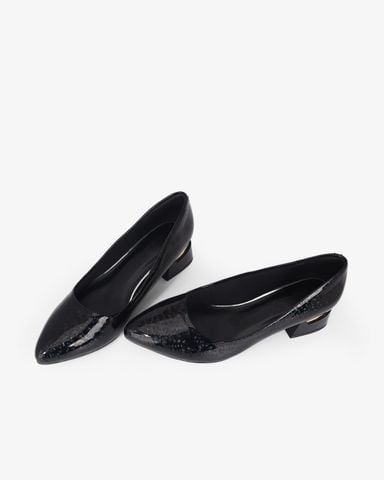 Giày Cao Gót Hạnh Dung Vân Xà Cừ HD0660BA