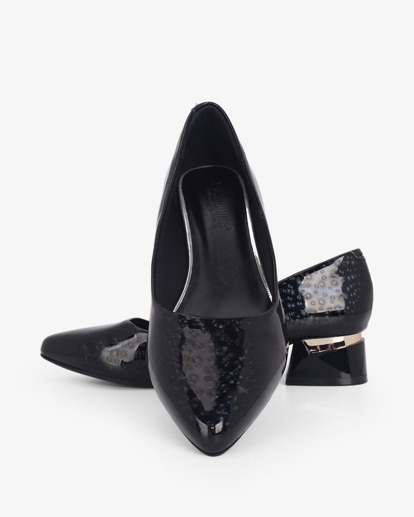 Giày Cao Gót Hạnh Dung Vân Xà Cừ HD0660BA