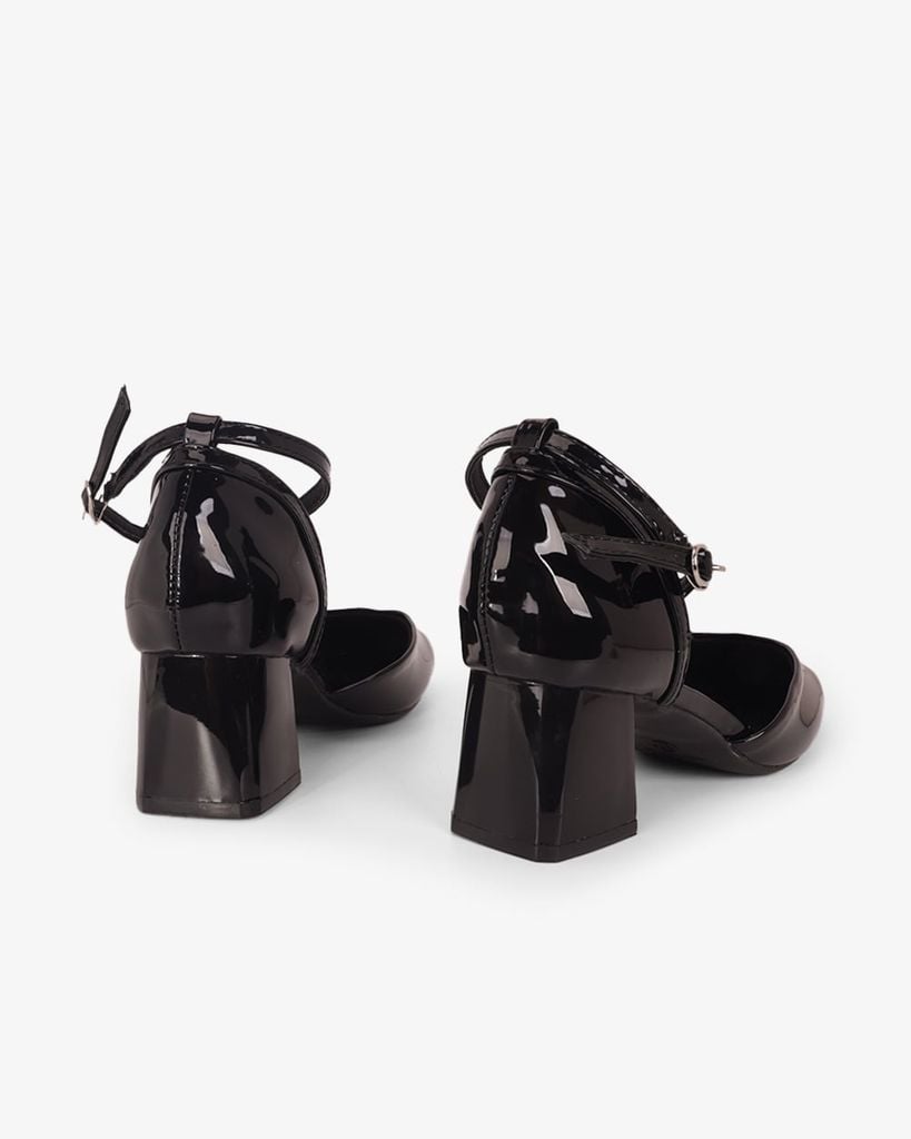 Giày Sandal Hạnh Dung Cao Gót Bít Mũi Vuông HD0661BA