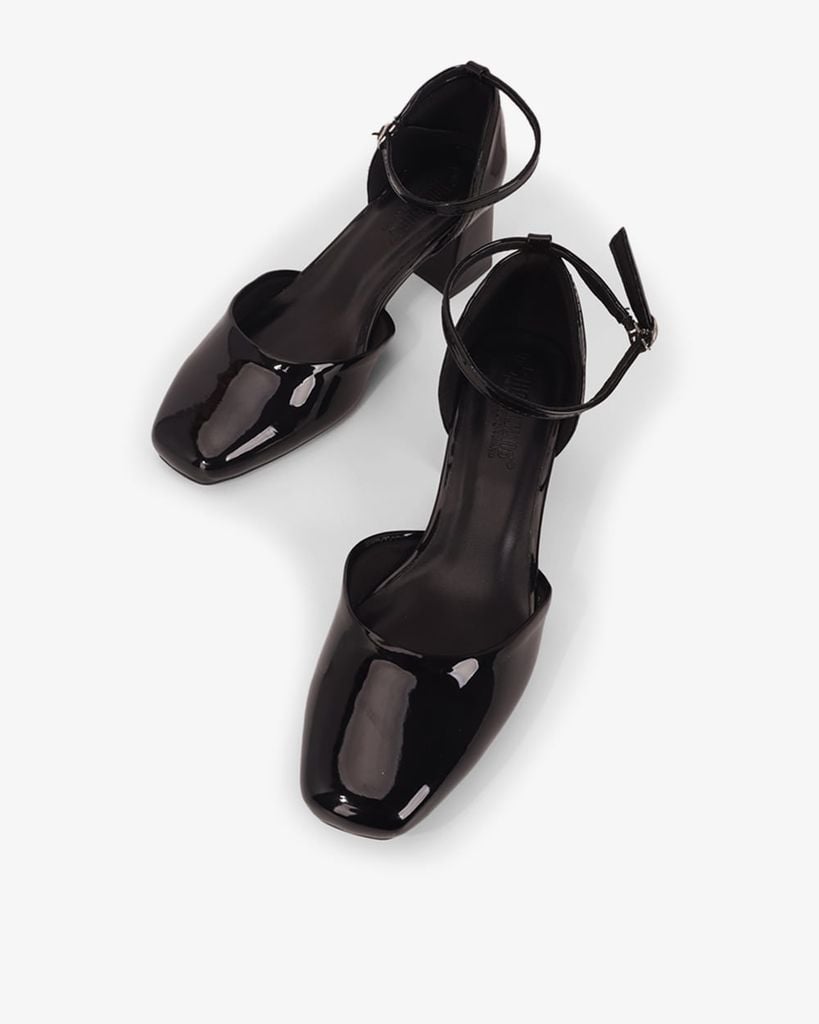 Giày Sandal Hạnh Dung Cao Gót Bít Mũi Vuông HD0661BA