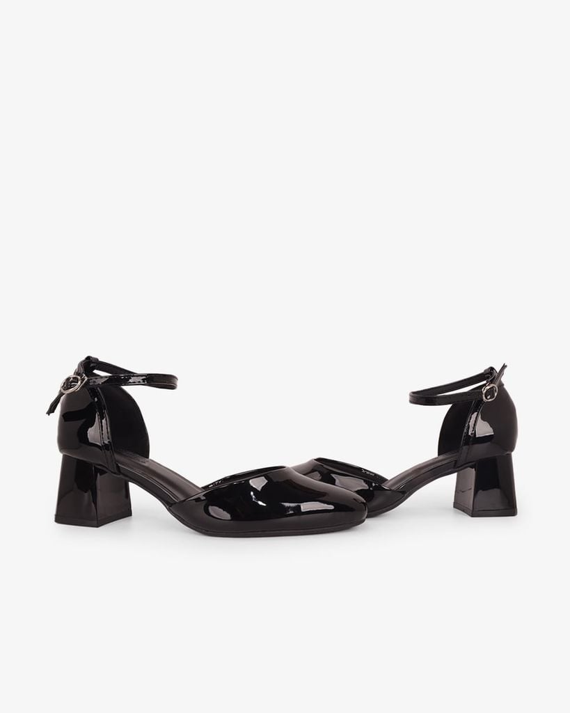 Giày Sandal Hạnh Dung Cao Gót Bít Mũi Vuông HD0661BA