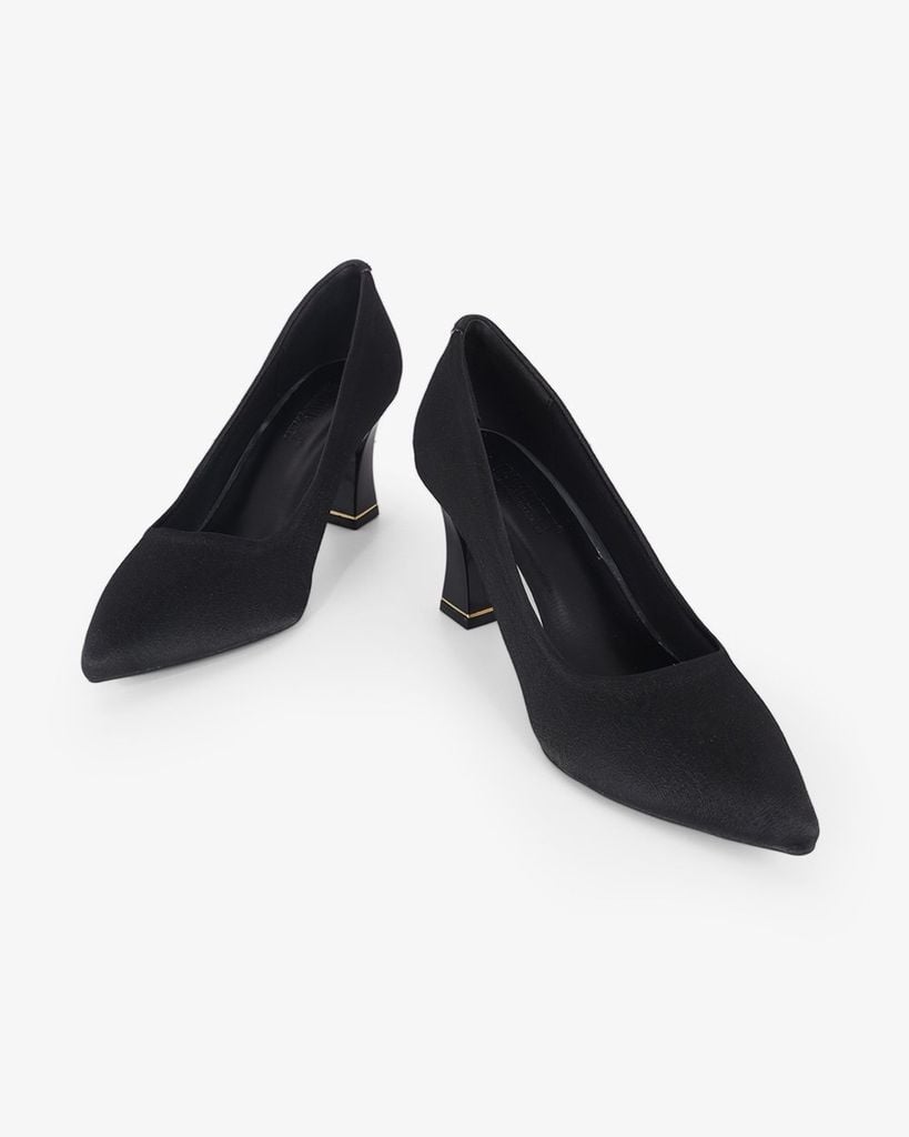 Giày Cao Gót Hạnh Dung Nhung Mềm HD0664BA