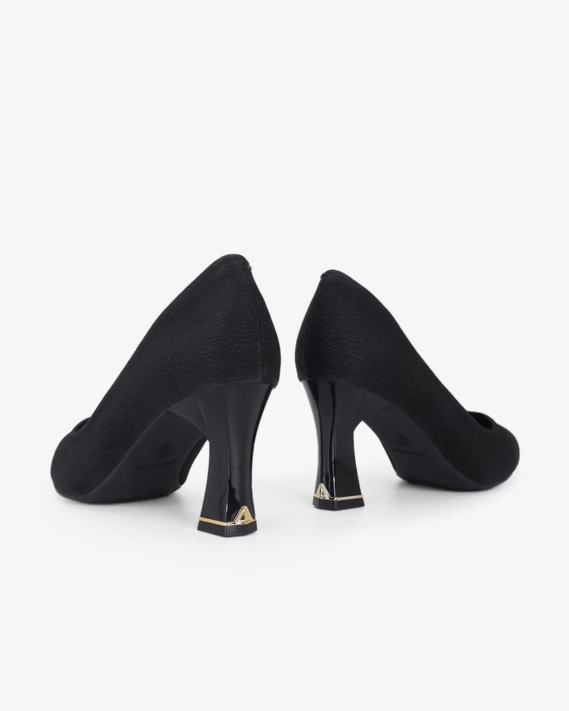 Giày Cao Gót Hạnh Dung Nhung Mềm HD0664BA