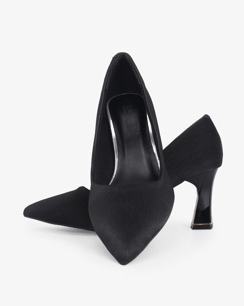 Giày Cao Gót Hạnh Dung Nhung Mềm HD0664BA