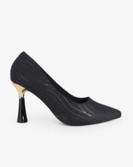 Giày Cao Gót Hạnh Dung Vân Châu Kim Tuyến HD0666BA