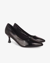 Giày Cao Gót Hạnh Dung Vân Lụa Mũi Nhọn HD0667BA