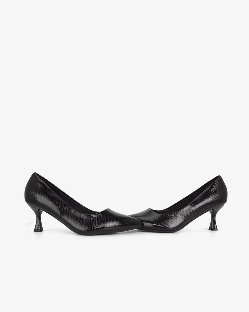 Giày Cao Gót Hạnh Dung Vân Lụa Mũi Nhọn HD0667BA