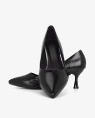 Giày Cao Gót Hạnh Dung Vân Lụa Mũi Nhọn HD0667BA