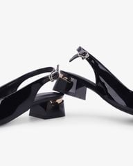 Giày Sandal Cao Gót Hạnh Dung Khóa Nơ HD0670BA