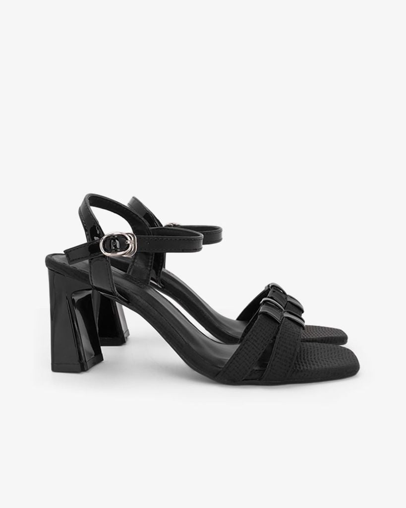Sandal Cao Gót Hạnh Dung Quai Đan HD0672BA