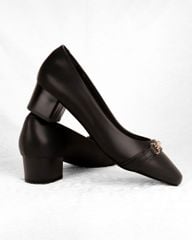 Giày Cao Gót Hạnh Dung Gót Trụ Dây Khóa HD0914AS