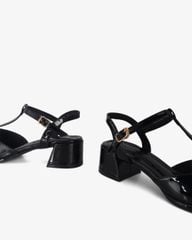 Giày Sandal Hạnh Dung Bít Mũi T Da Bóng HD0927AS
