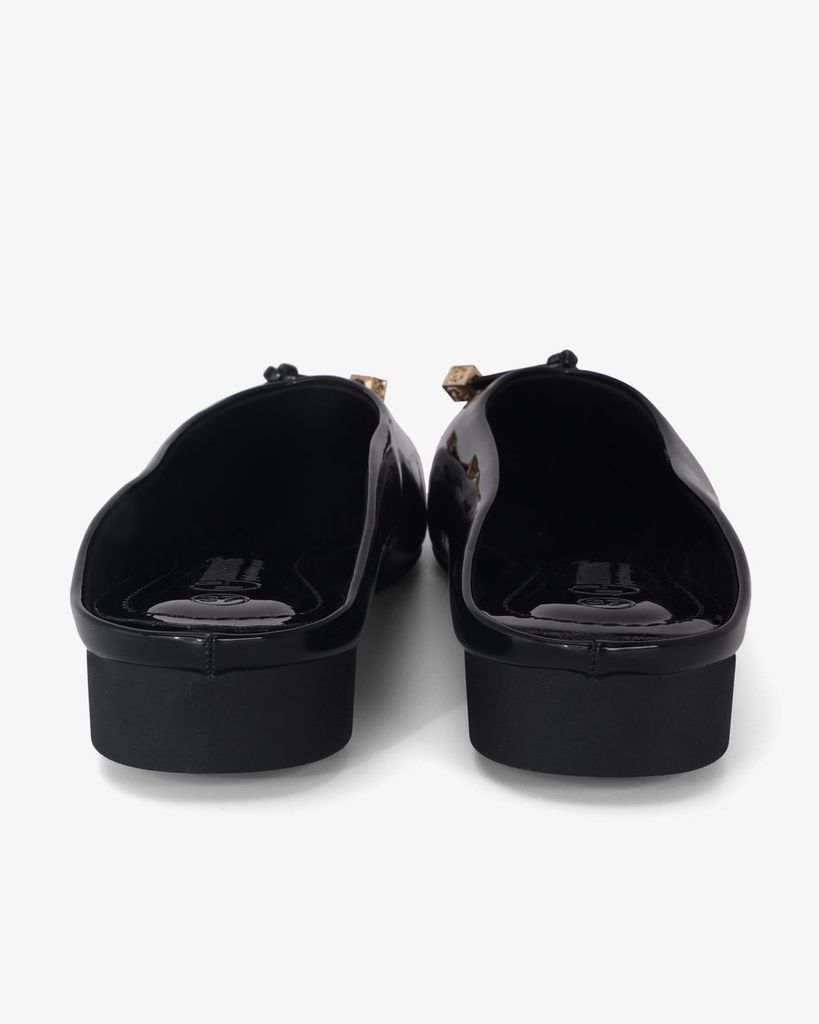 Dép Bít Mũi Hạnh Dung Quai Nút Thắt Đính Đá HD0929AS