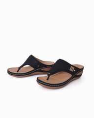 Dép Đế Xuồng Hạnh Dung Xỏ Ngón Vân Hoa HD0930AS