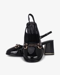 Giày Sandal Hạnh Dung Bít Mũi Khóa Niu Niu HD0934AS