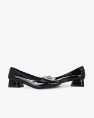 Giày Cao Gót Hạnh Dung Khóa Đá Tim HD0935AS