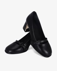 Giày Cao Gót Hạnh Dung Quai Nơ Mảnh HD0938AS