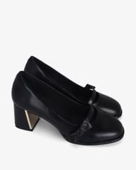 Giày Cao Gót Hạnh Dung Quai Nơ Mảnh HD0938AS