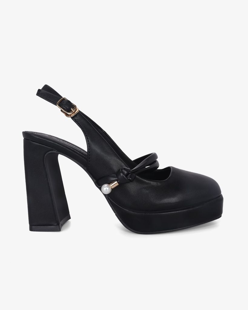 Giày Sandal Hạnh Dung Bít Mũi Trơn Mũi Vuông HD0939AS