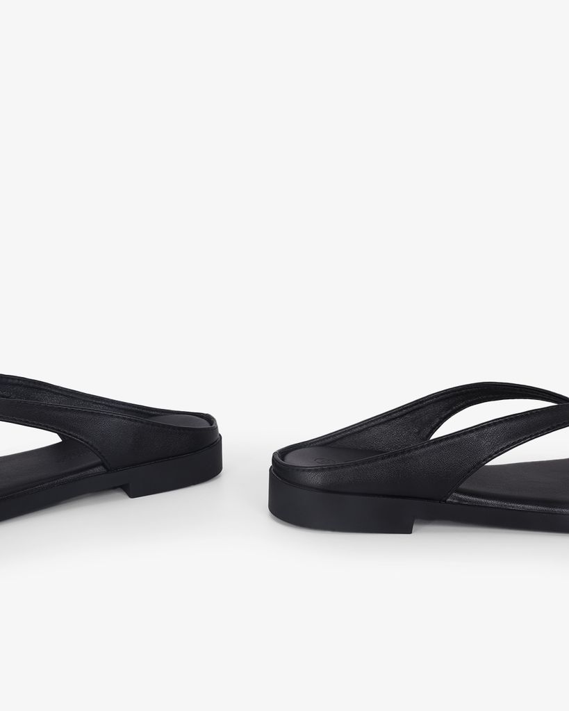 Dép Xẹp Hạnh Dung Quai Xỏ Ngón Dây Mảnh Khóa HD0942AS