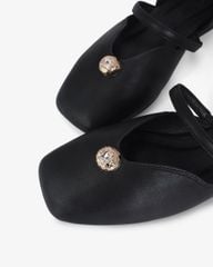 Sandal Hạnh Dung Bít Mũi Khóa Tròn HD0943AS