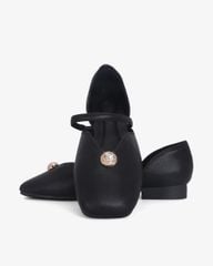 Sandal Hạnh Dung Bít Mũi Khóa Tròn HD0943AS