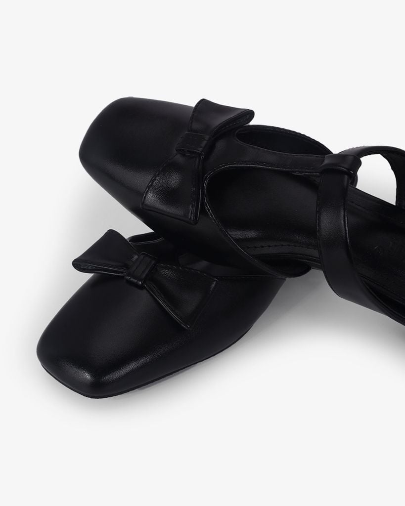 Dép Bít Mũi Hạnh Dung Nơ HD0944AS