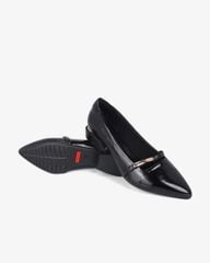 Giày Búp Bê Hạnh Dung Mũi Nhọn Khóa Ngang Nhỏ HD0946AS