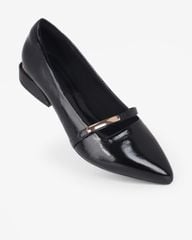 Giày Búp Bê Hạnh Dung Mũi Nhọn Khóa Ngang Nhỏ HD0946AS