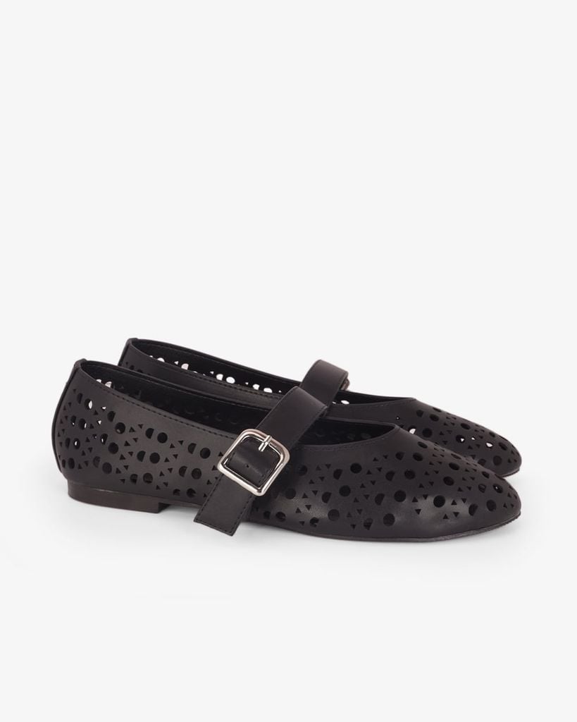 Giày Búp Bê Hạnh Dung Đục Lỗ HD0947AS