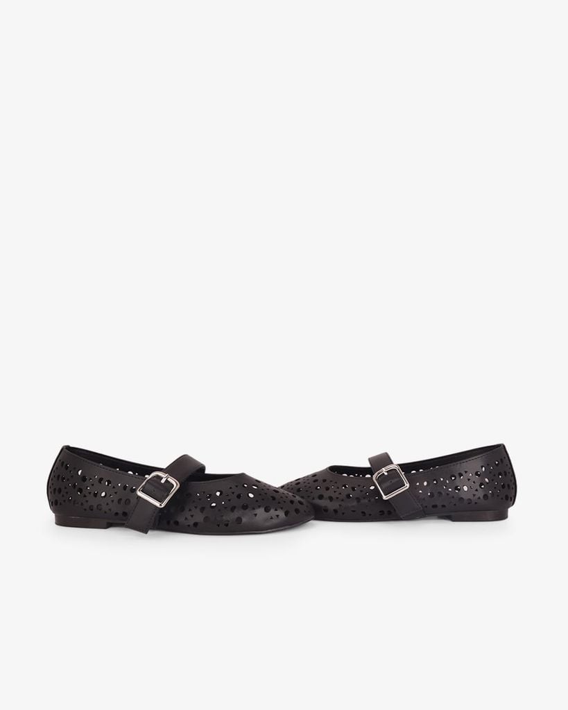 Giày Búp Bê Hạnh Dung Đục Lỗ HD0947AS