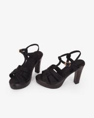 Sandal Hạnh Dung Cao Gót Quai T Đan Chéo HD0950AS