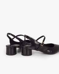 Sandal Hạnh Dung Cao Gót Mũi Nhon Trơn Ánh Màu HD0951AS