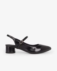 Sandal Hạnh Dung Cao Gót Mũi Nhon Trơn Ánh Màu HD0951AS