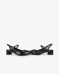 Sandal Hạnh Dung Cao Gót Mũi Nhon Trơn Ánh Màu HD0951AS