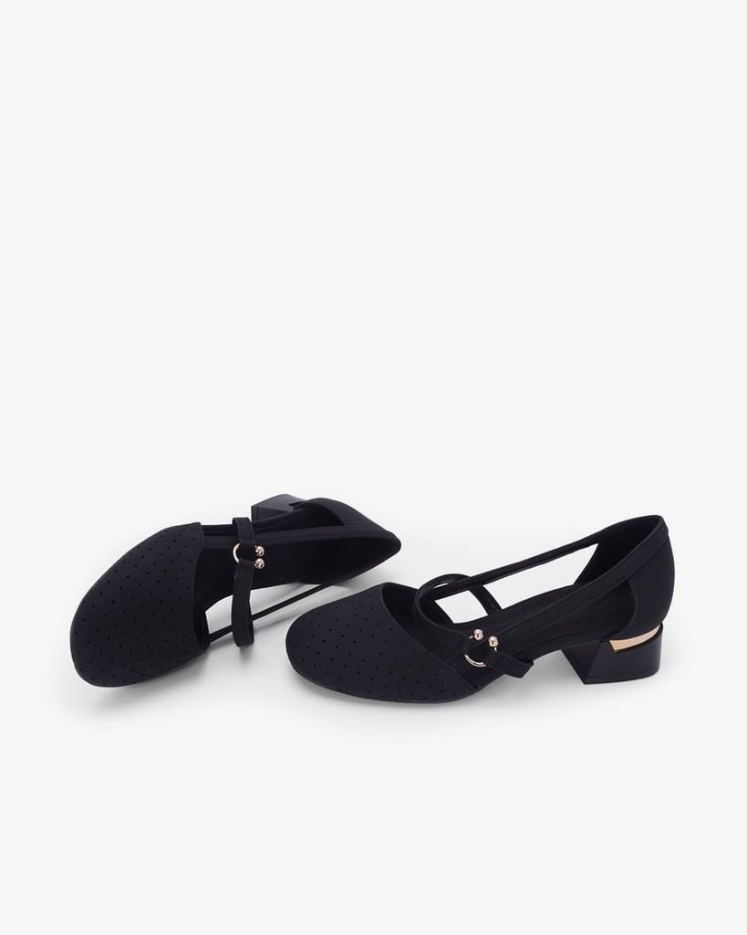 Giày Sandal Cao Gót Hạnh Dung Quai Khoen HD0952AS