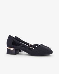 Giày Sandal Cao Gót Hạnh Dung Quai Khoen HD0952AS