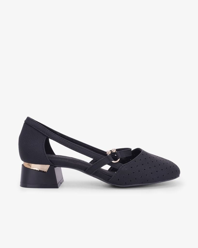 Giày Sandal Cao Gót Hạnh Dung Quai Khoen HD0952AS