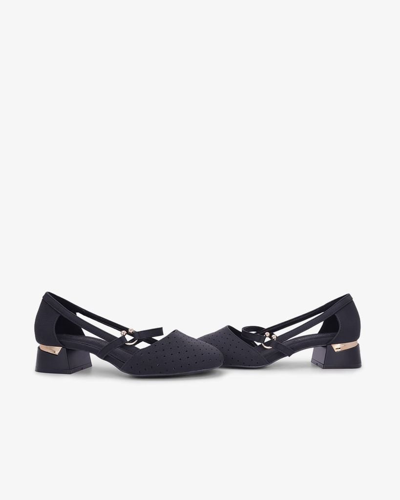 Giày Sandal Cao Gót Hạnh Dung Quai Khoen HD0952AS
