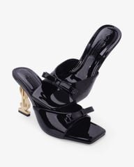 Dép Cao Gót Hạnh Dung Quai Nơ Đế Dollar HD0955AS