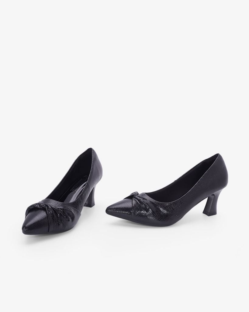 Giày Cao Gót Hạnh Dung Quai Xoắn Luxury HD0956AS