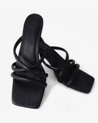 Dép Cao Gót Hạnh Dung Quai Mảnh Gót Nhọn HD1109AV