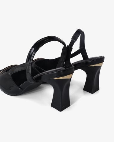 Giày Sandal Hạnh Dung Bít Mũi Khóa Vuông HD11101AV