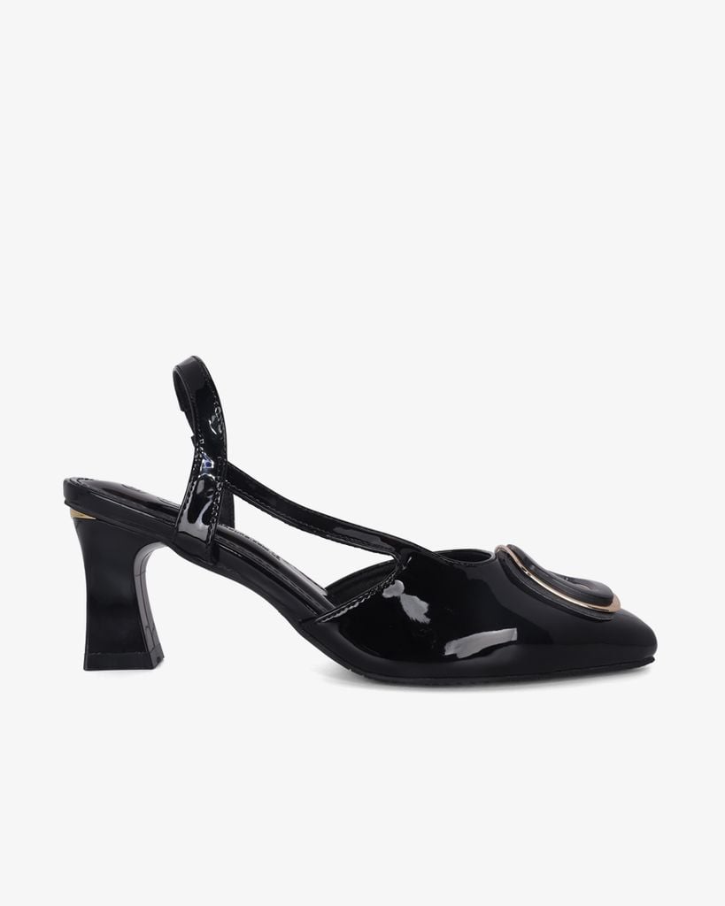 Giày Sandal Hạnh Dung Bít Mũi Khóa Vuông HD11101AV